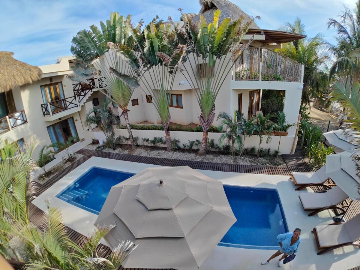 Casa Kuaa Hotel Brisas de Zicatela Ngoại thất bức ảnh