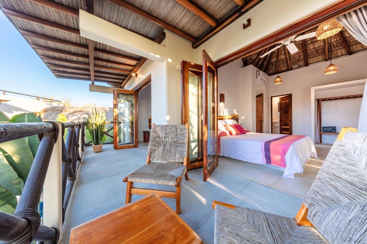 Casa Kuaa Hotel Brisas de Zicatela Ngoại thất bức ảnh