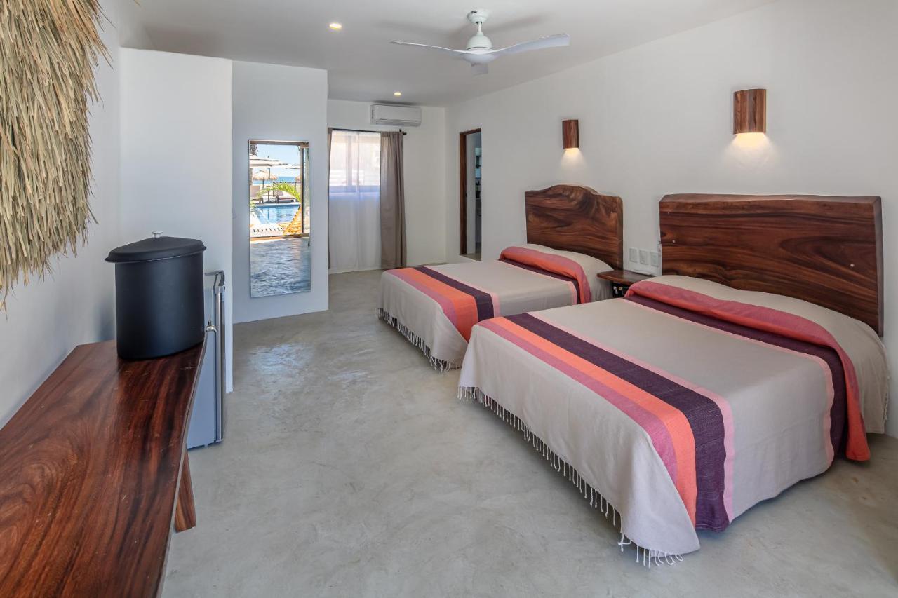 Casa Kuaa Hotel Brisas de Zicatela Ngoại thất bức ảnh